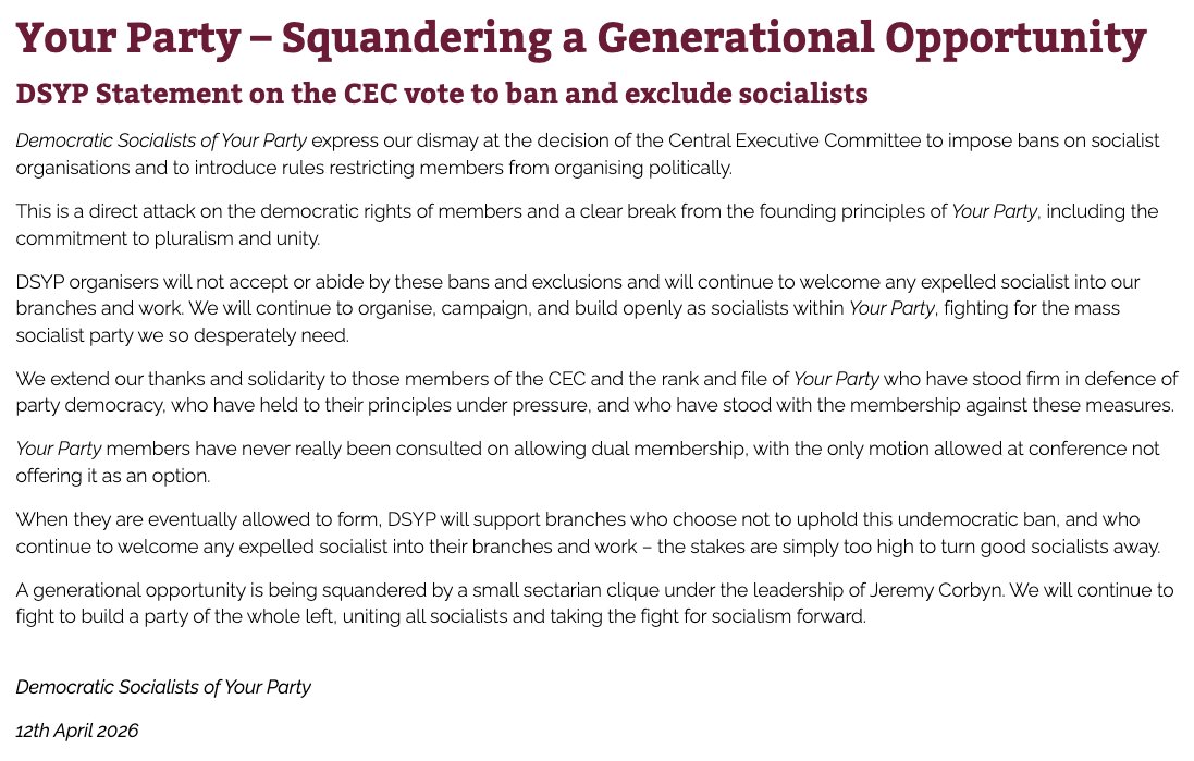 Democratic Socialists tweet media