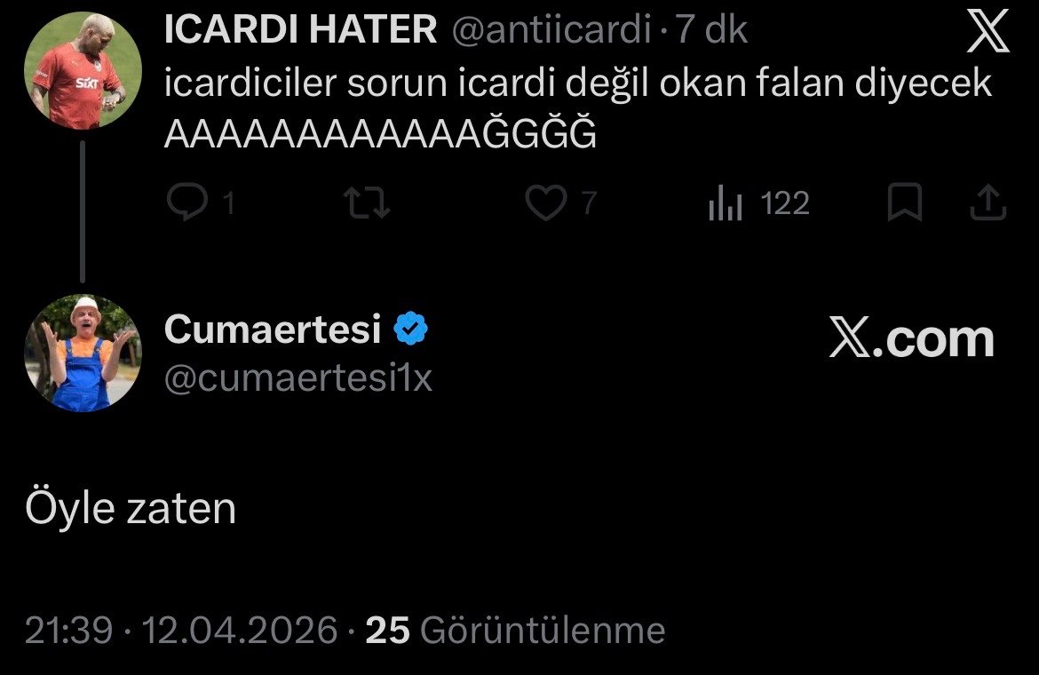 Cumaertesi tweet media