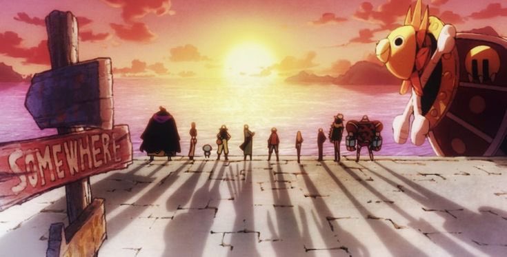 kayn3_'s tweet photo. obsessed with these type of shots of the strawhats https://t.co/LnOlPpZof0