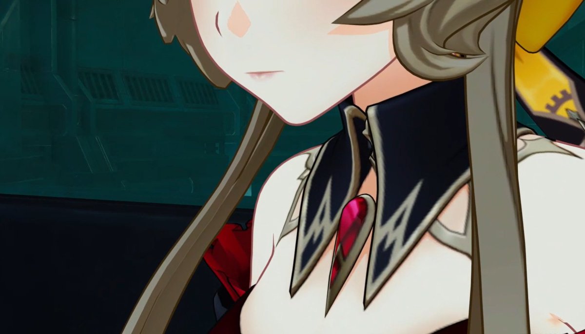 minii_draco's tweet photo. I know Genshin is intentionally hiding Sandrone's eyes in some shots to hide the emotions in her eyes, but my gay ass cannot focus when her lips are that pretty https://t.co/CBn7S4TDV5