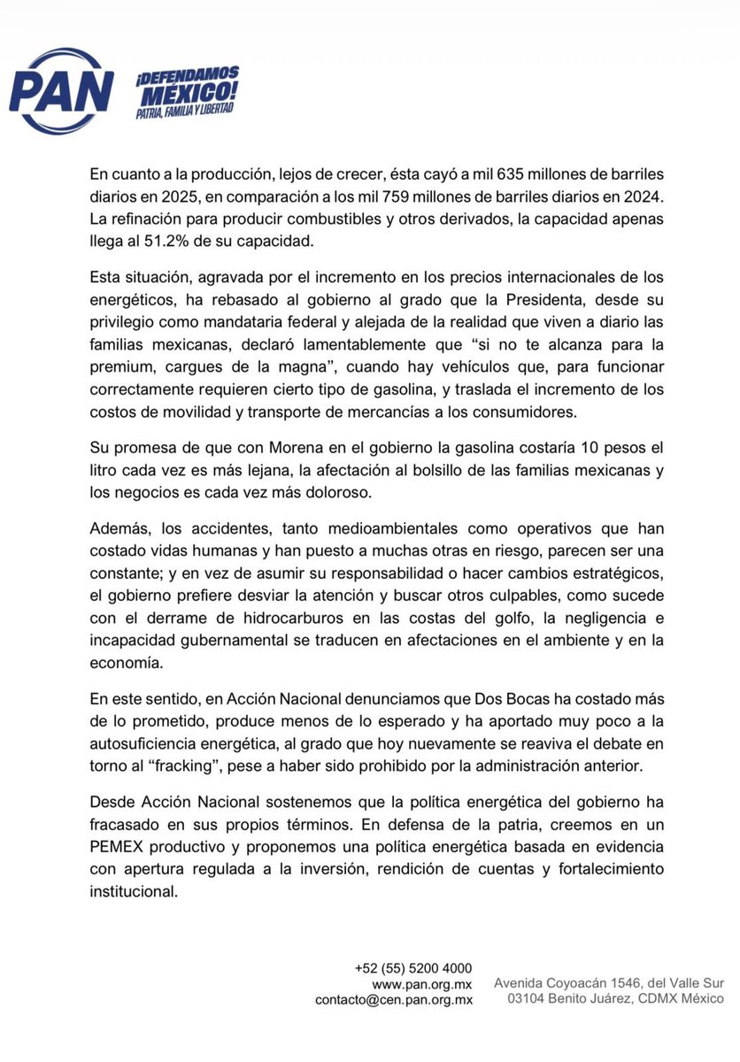 Acción Nacional tweet media