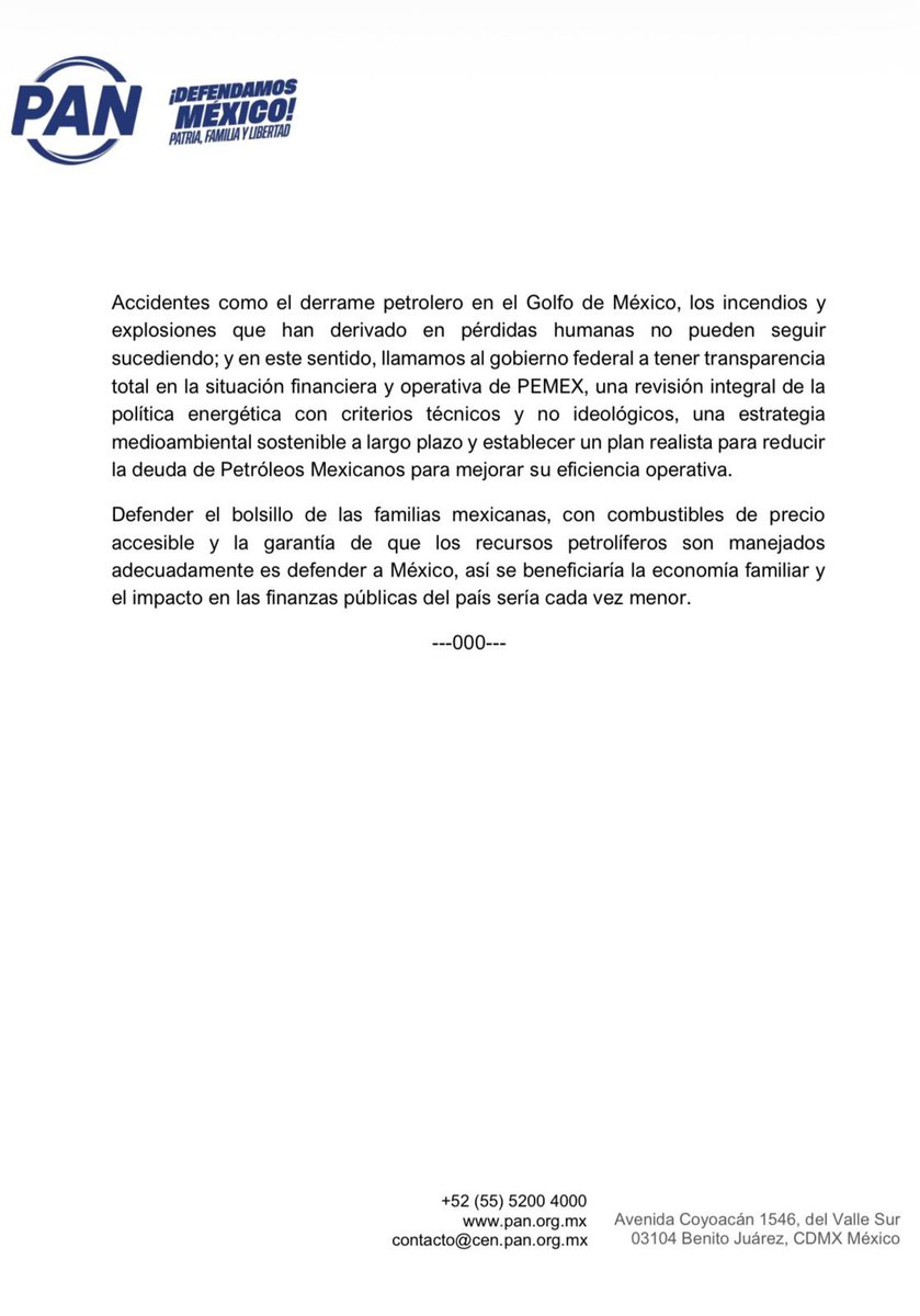 Acción Nacional tweet media