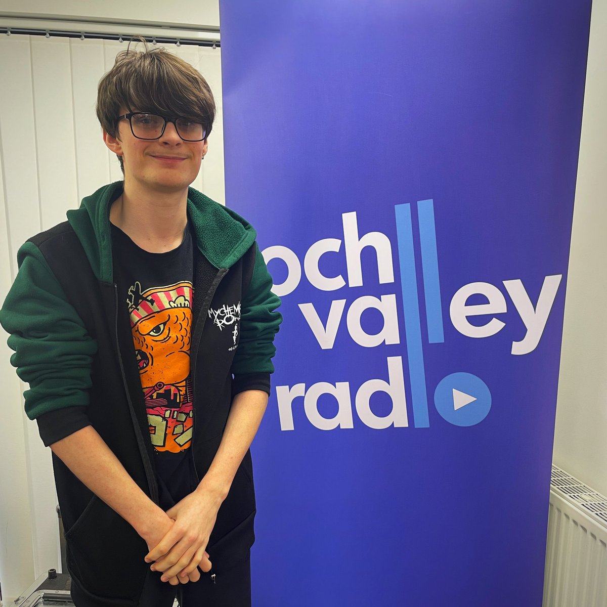 Austin is live on air over on <a href="/RochValleyRadio/">Roch Valley Radio</a> from 8pm with his awesome ‘Through the Decades’ show. 
He’s got two hours of live tracks from infamous gigs 1960s - present. 
Tune in over on rochvalleyradio.com or via the appp. 📻 🎶 ✨