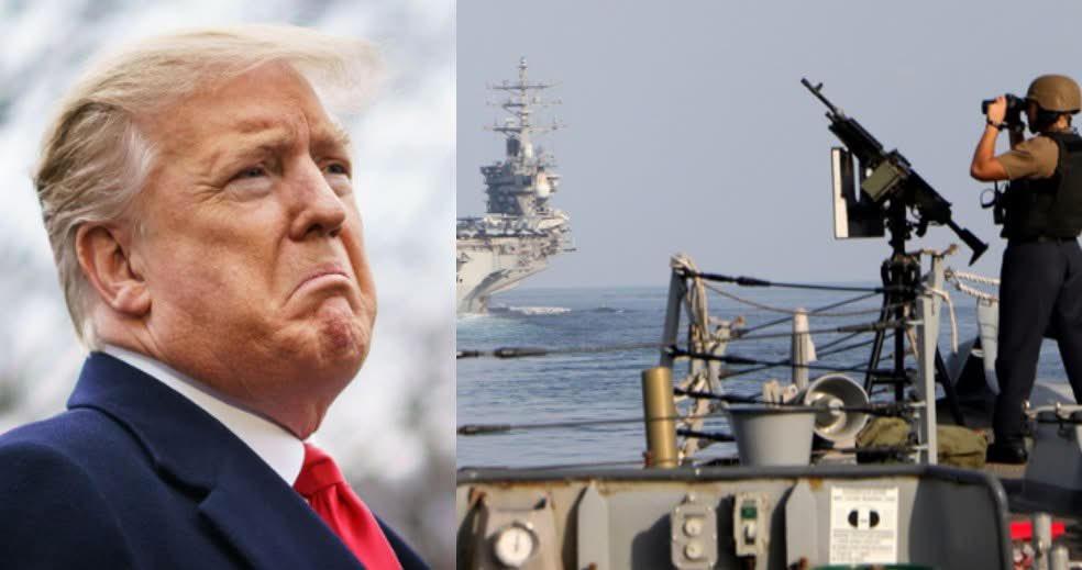 BREAKING: Desperate Trump tries to one-up Iran and claims that actually, WE’RE the ones blockading the Strait of Hormuz!

In his first public comments after 21 hours of ceasefire negotiations in Pakistan ended with no agreement, President Trump returned to his old bullying