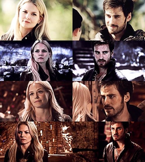 Daily #CaptainSwan appreciation post. #OnceUponaTime (credit lucixloki, tumblr)