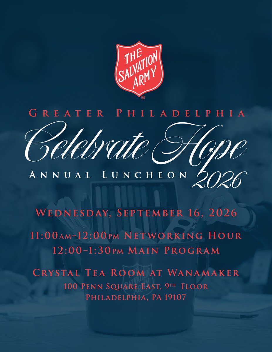 The Salvation Army Greater Philadelphia tweet media