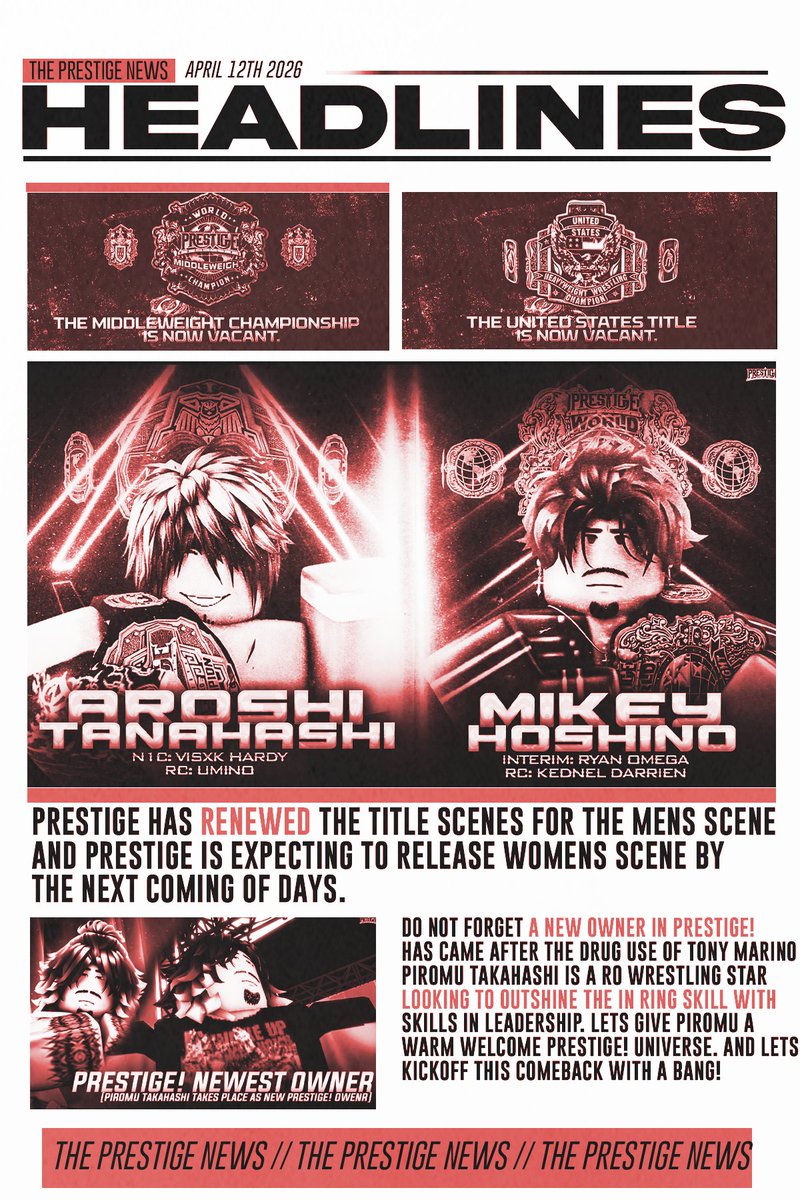 PRESTIGE! Wrestling // EST. 2025 tweet media