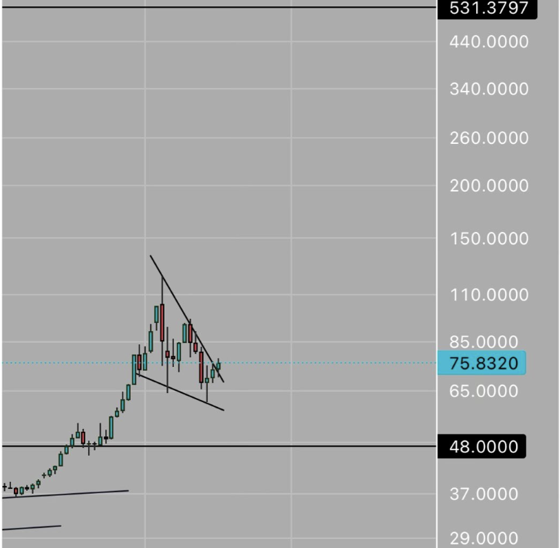 silver207141's tweet image. 🚨 TEXTBOOK BREAKOUT CONFIRMED FOR SILVER: Downtrend line of the falling wedge got OBLITERATED last week! From the $61 floor to $531… are you fully positioned yet? 🔥📈 #silversqueeze