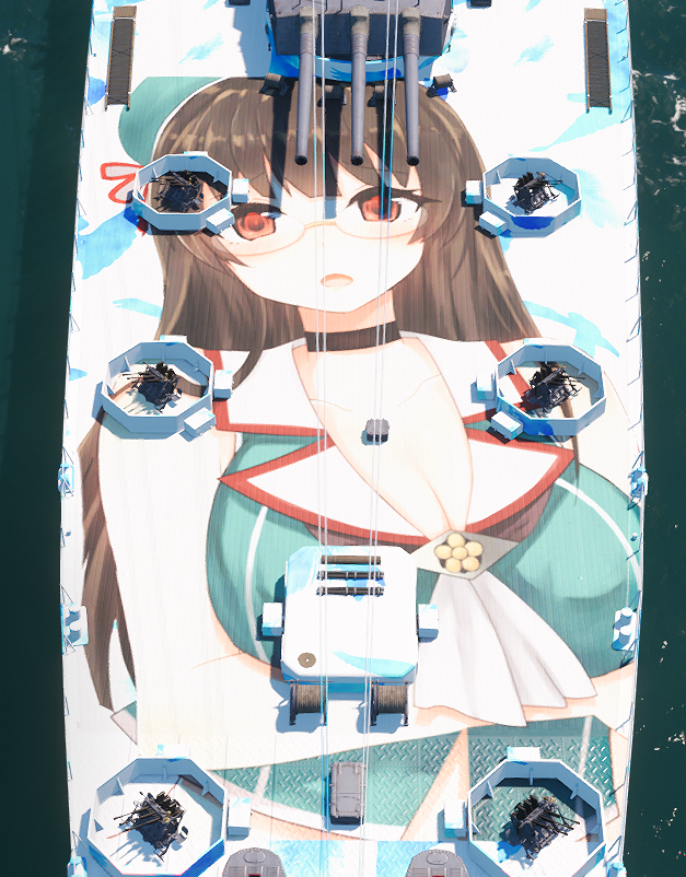 nanohaAs7's tweet photo. #WOWS
＃鳥海
#艦これ
吾妻に鳥海塗りました https://t.co/lxJ5dGtoU0