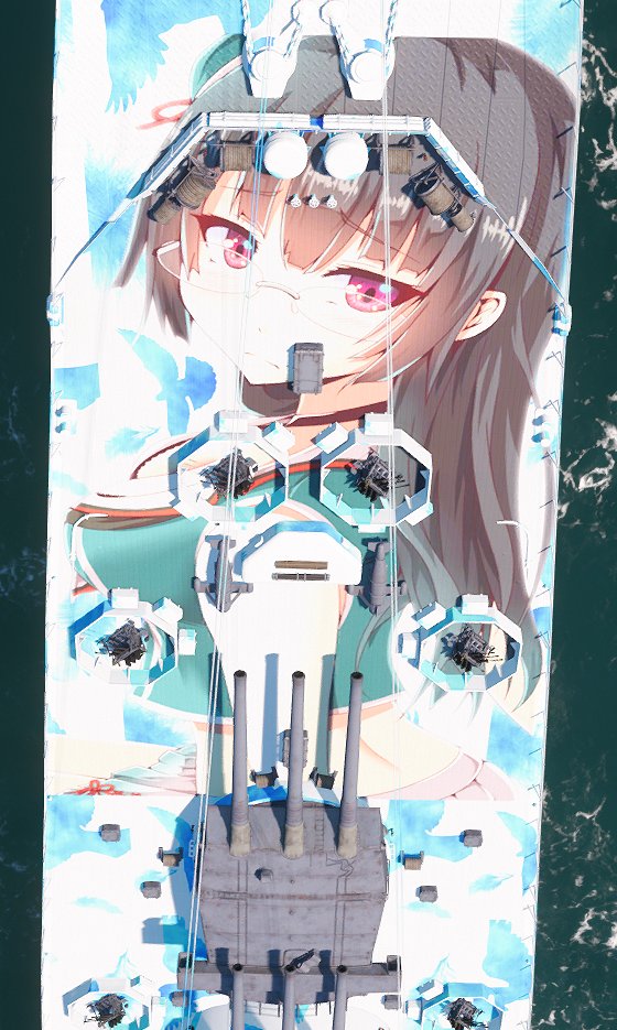 nanohaAs7's tweet photo. #WOWS
＃鳥海
#艦これ
吾妻に鳥海塗りました https://t.co/lxJ5dGtoU0