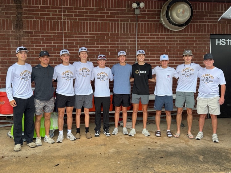 crawfordisd's tweet photo. Varsity Boys Golf teams headed to Ferris today to compete at the Regional Golf Tournament that is being held this week at the Old Brickyard Course.  Good luck to our Pirates!!🏴‍☠️ https://t.co/TrBCWvREyX