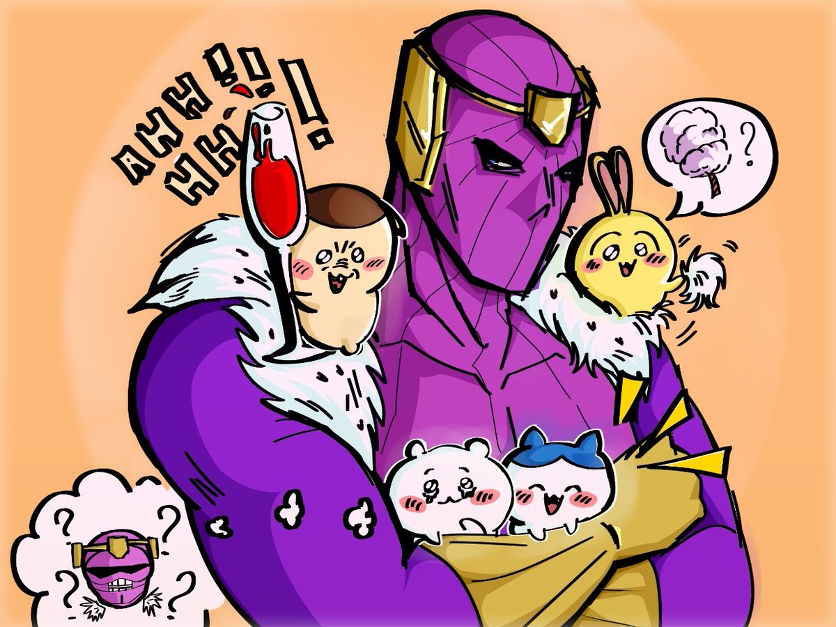 blazing_cakes's tweet photo. Bored. Drew my favorites together.

#baronzemo #chiikawa https://t.co/wxbejy5jV9