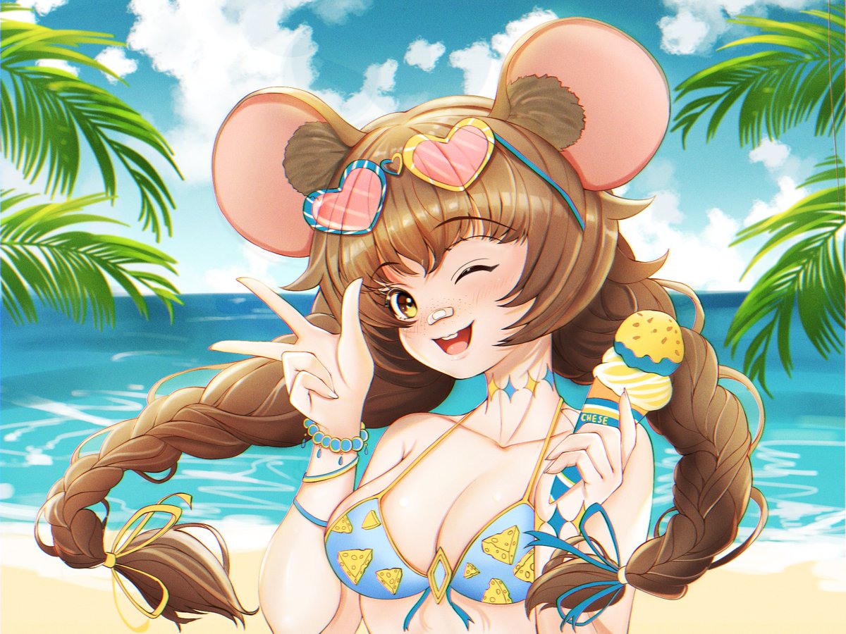 ZumiVT's tweet photo. The weather is warming up! I'm already thinking about ice cream and swimming pools 😌💛
🎨 CravyMarvy https://t.co/CjzXqo8Mhx