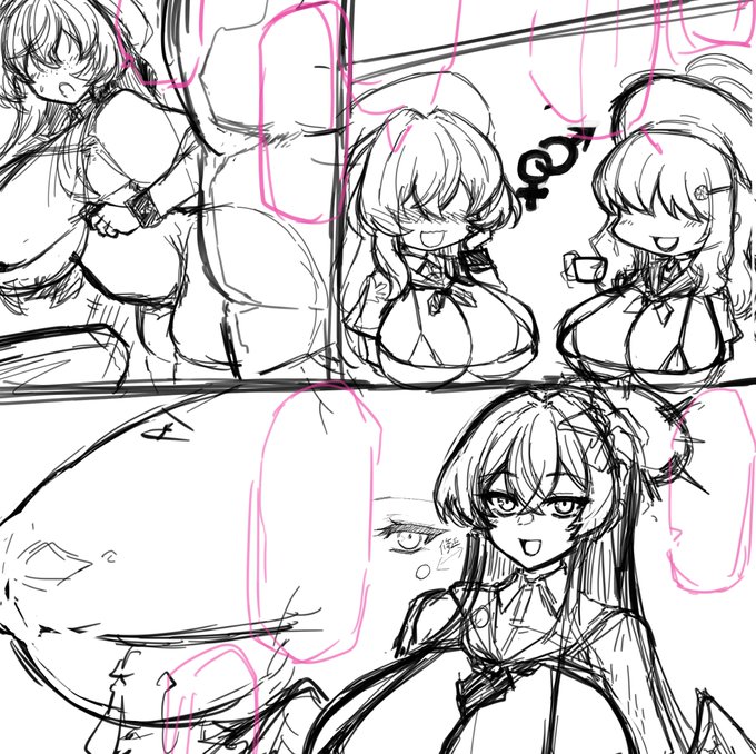 skeb wip
爆乳ティーパーティー 