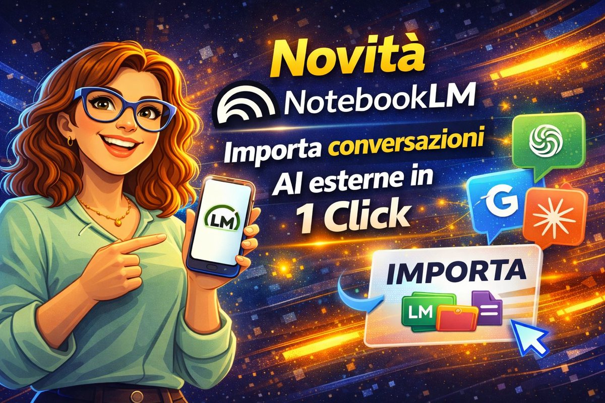 AdeleLeccia's tweet image. Finalmente il ponte tra ChatGPT/Claude e NotebookLM esiste! 🌉 Tutorial rapido su come importare le tue chat esterne come fonti in Notebooklm. La tua produttività ringrazierà.  
youtu.be/4lCs6k9X800
#AI #NotebookLM #workflow