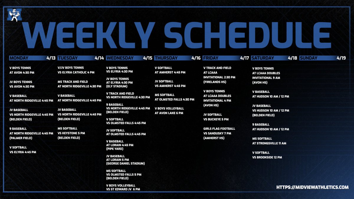 Midview Athletics tweet media