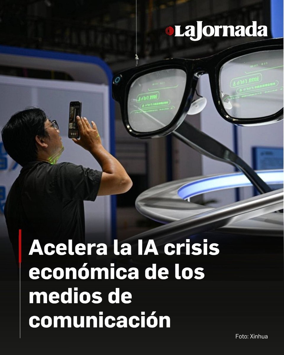 🤖 🧑‍💻 Bots de IA agudizan crisis en los medios de comunicación

Roban en tiempo real información para hacer resúmenes y reducen las consultas en sitios web.

Menos visitas socavan ingresos por publicidad, pagos y suscripciones; en ocasiones citan fuentes.

Este modelo evidencia