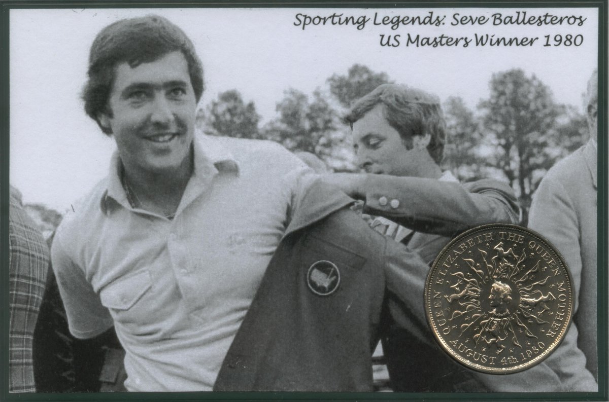 CoinGifts's tweet image. 12th April 1992:
The Masters was won by Fred Couples with a thirteen under par 275 #OTD 34 years ago.

An Ideal Retro Birthday / Fathers Day Gift Idea for a #Golfer #Golf ⛳ Player Fan #JackNicklaus #SeveBallesteros #TheMasters #Augusta #Masters2026

➡️ ow.ly/LJ4250GlIDw