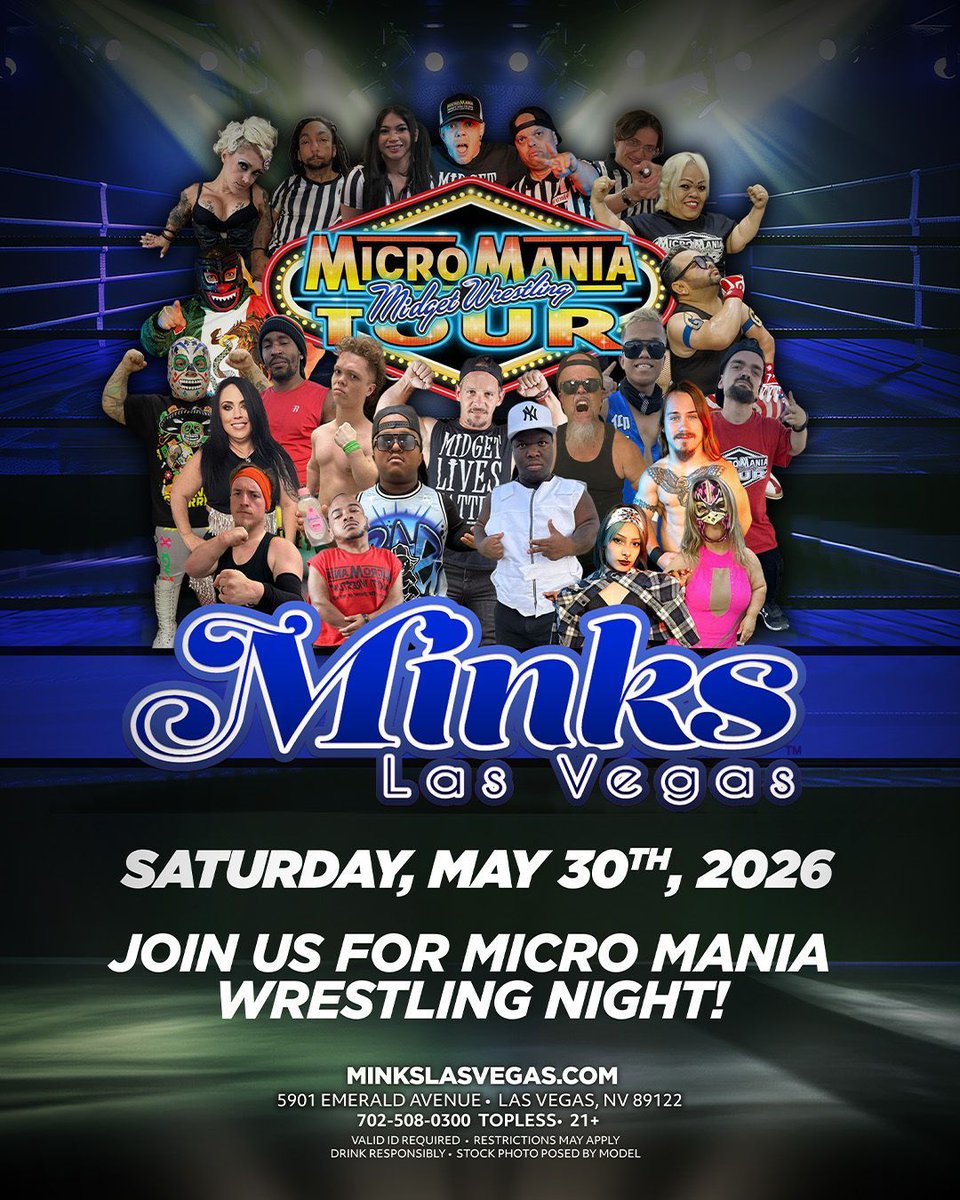 minkslasvegas's tweet image. The countdown is on Vegas… MicroMania storms Minks May 30. #MicroMania