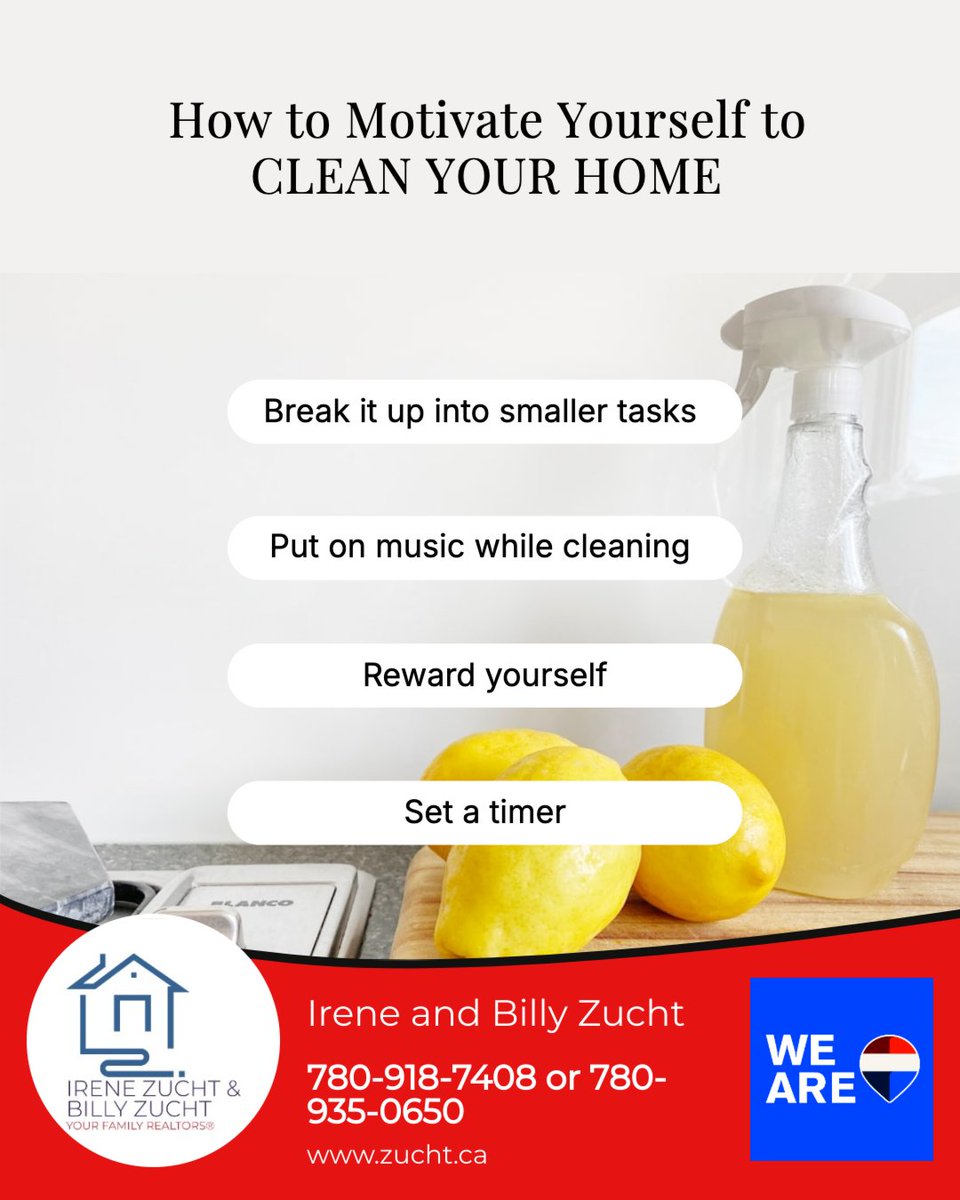 Bzucht's tweet image. Cleaning your home can seem overwhelming, but it's essential for maintaining a healthy and comfortable living space. 

A clean home not only looks better, but it can also have a positive impact on your health. Take a deep breath, put on some music, and get cleaning!

#fortsask