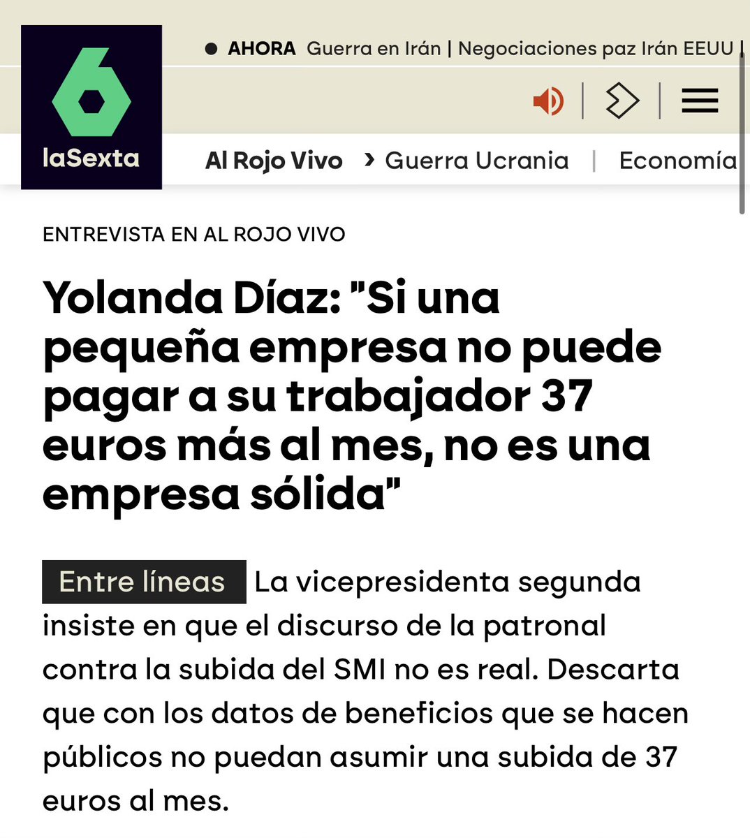 <a href="/jordievole/">Jordi Évole</a> <a href="/lodevole/">Majed Al Majed</a> <a href="/laSextaTV/">laSexta</a> Si el cine español necesita subvenciones y es deficitario no es un cine sólido.