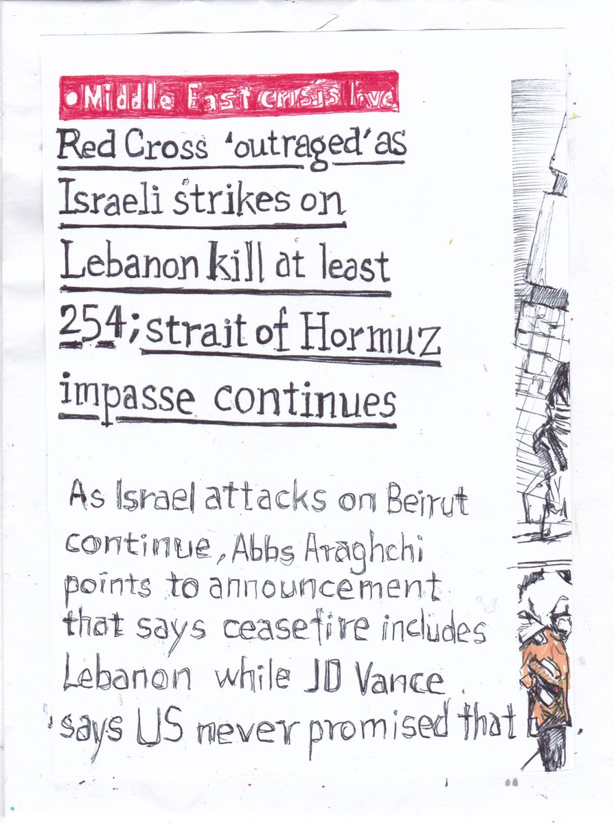 #thegreatdays2026 le 09 Avril 2026 #야만  #barbarity
At least 254 killed after Israel hits Lebanon with massive wave of airstrikes