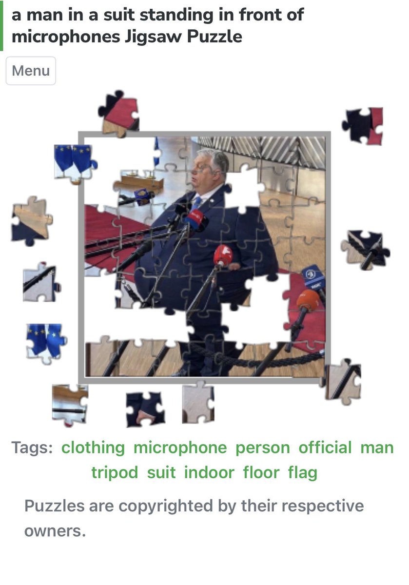 streamYENNA's tweet image. doing fat orbán jigsaw #freewill
