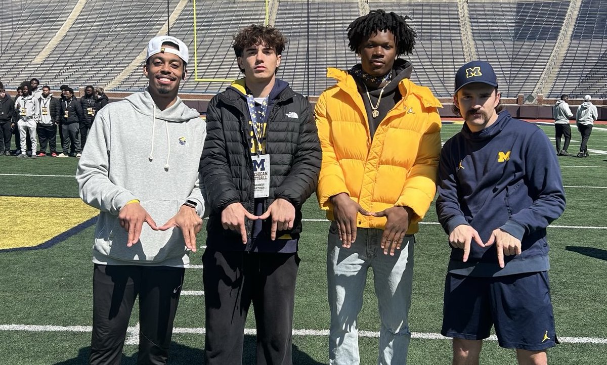 BriceMarich's tweet image. #Michigan weekend visit didn't disappoint for former #Utah QB commit @ThaddeusThatch1; staff also talks 2027 QB recruiting strategy (VIP)

"My best relationship is with Coach Detmer and relationships are huge especially for a QB, so U-M is up there."

247sports.com/college/michig…