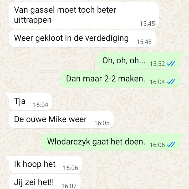 PiebeB21892's tweet photo. Ik voelde het aan mijn water. #pecexc https://t.co/2FN2KMFOb3