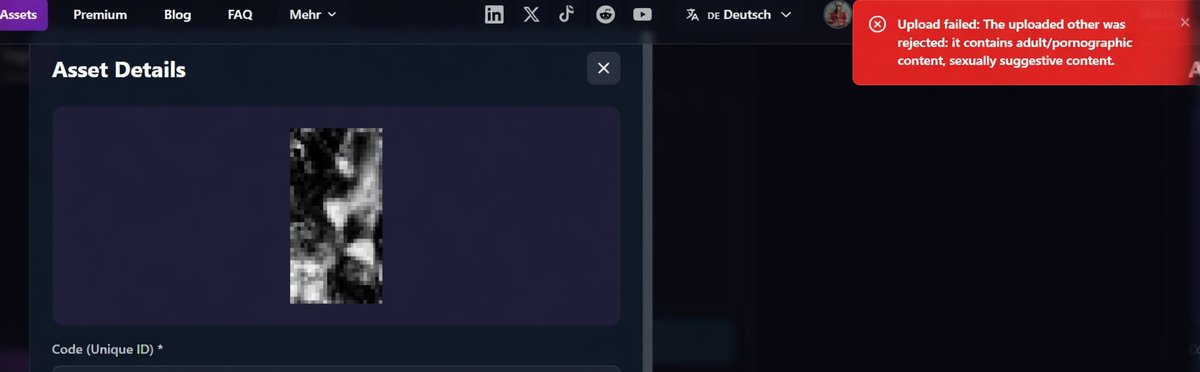 discordiumorg's tweet image. 🔒 Discordium just upgraded its Asset Upload Filter! Stronger NSFW detection, smarter accuracy &amp;amp; real-time checks keep the platform safe, clean &amp;amp; high-quality for everyone 📷#discordium #nsfw #kidfriendly #sfw #Update #startup #discord #discordserver #discordbots #minecraft