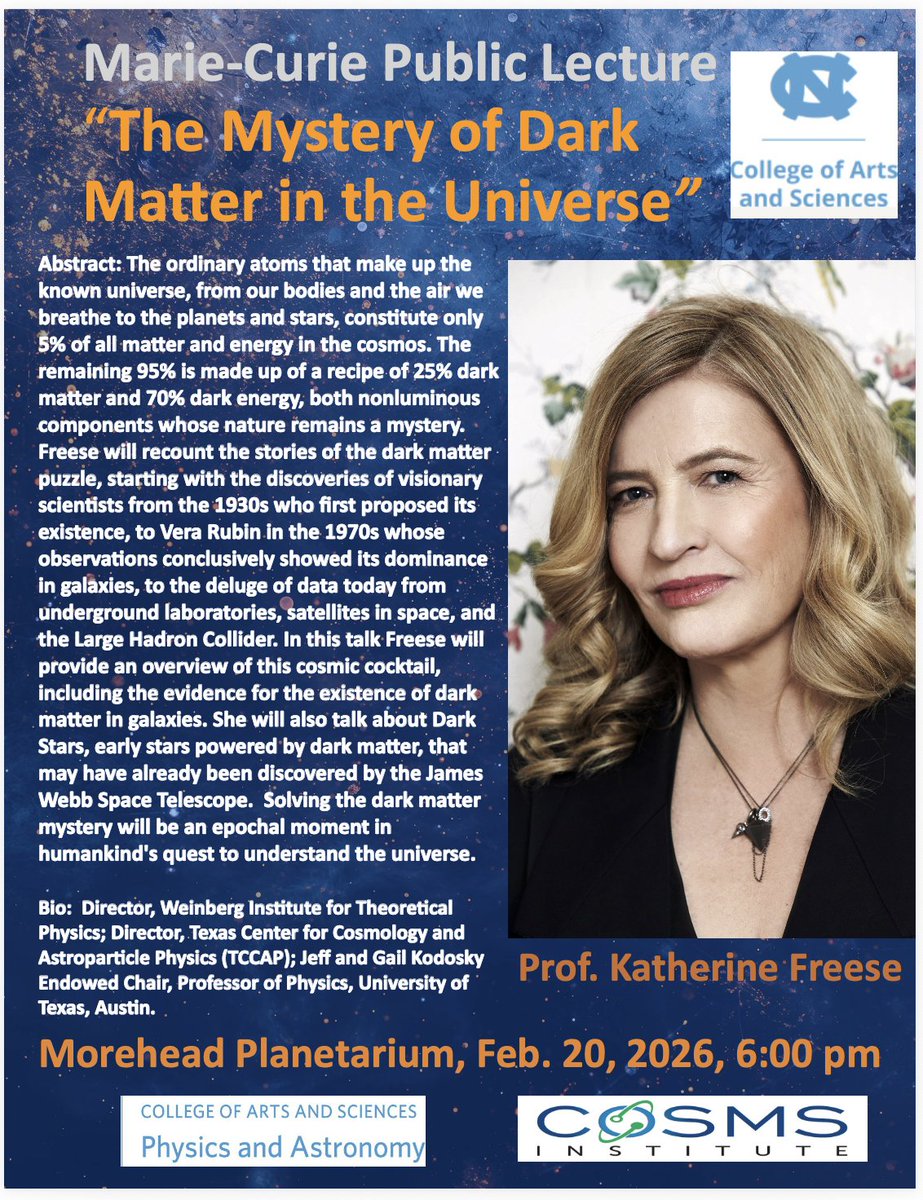 Katherine Freese tweet media