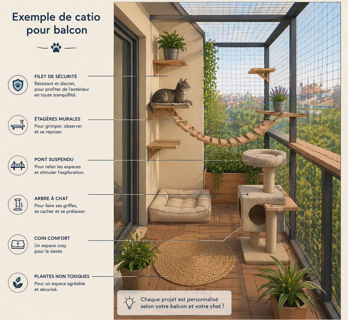 ALB_renov29's tweet image. Bonsoir à tous !
Avec l'arrivée des beaux jours 🌞 
Je vous propose une nouvelle prestation en partenariat avec Audrey de la Chatterie de la roche bleue.
Je vous propose des catios (espaces extérieurs sécurisés) sur mesures pour vos chats 😻
#catio #chat #finistere #chatterie