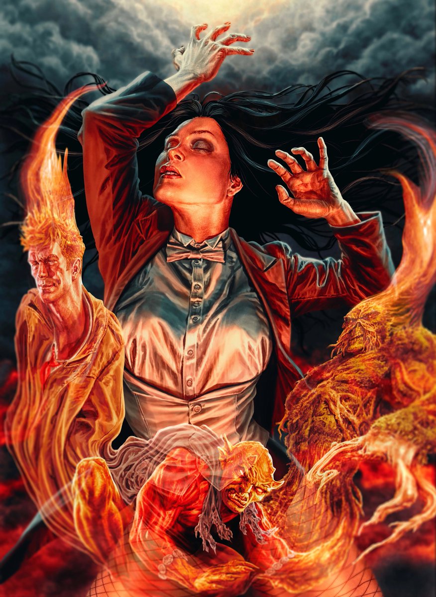 Zatanna & Constantine tweet media