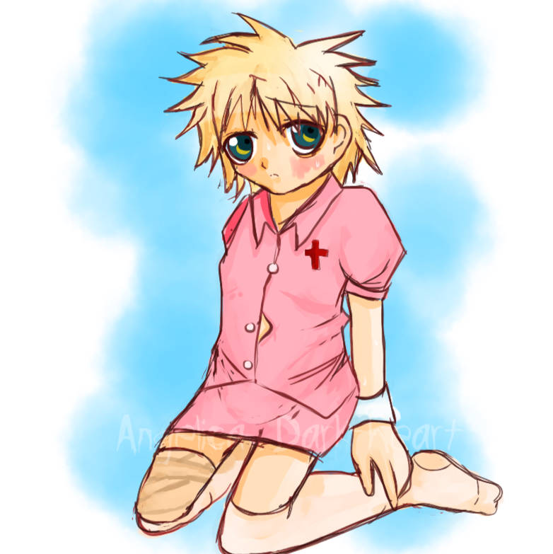 angelsdarkheart's tweet photo. Tweek in a nurse dress. https://t.co/fBc00UBsUS