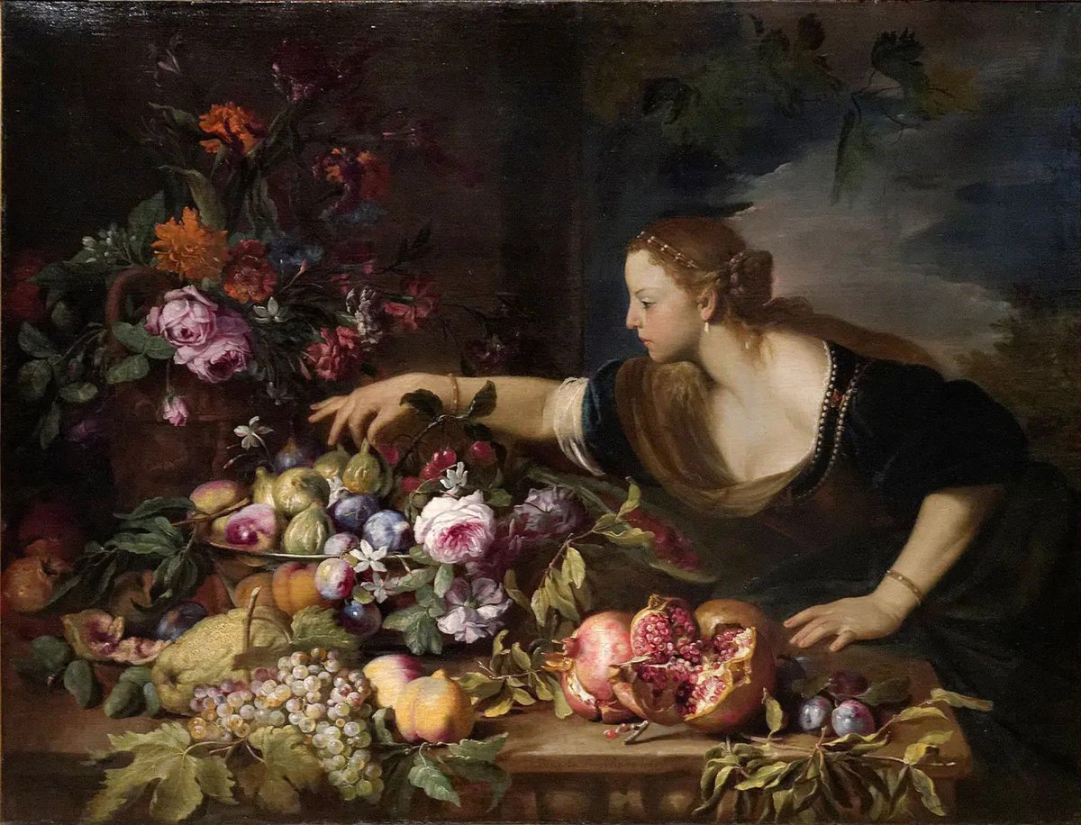 TomasMu73833924's tweet image. 'Mujer recogiendo frutas'
Creación hacia 1669.
Técnica: Óleo sobre lienzo.
Estilo: Barroco.
Dimensiones: 127 × 159 cm.
Ubicación: Museo del Louvre, París, Francia.
Autor: Abraham Brueghel (flamenco, 1631-1697)
#arts #paintings