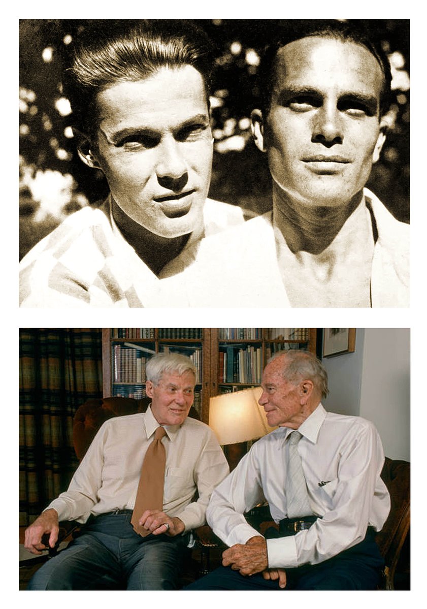 RT by @mikenov: Glenway Wescott (b. 11 April 1901) and Monroe Wheeler (b. 13 Feb 1899) - a 70-year relationship pic.