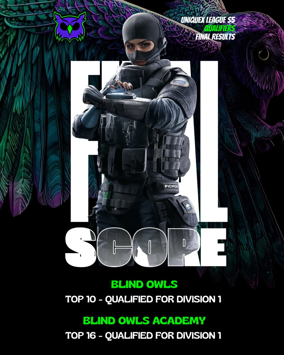 Blind Owls Esports tweet media