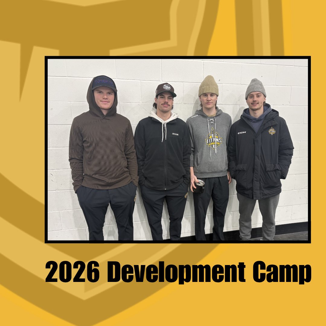 MJHLTitans's tweet photo. We would like to thank Titans Ryder Heaphy, Cooper Kasprick, Ty Kirk, and KC Couckuyt who are pictured here along with DJ Meloney, Jackson Kohut, and Addison McIntosh who volunteered their time at Development Camp this weekend running the clock, helping at practices and coaching. https://t.co/9lyk2ENdlw