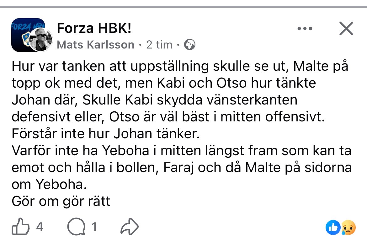 klubbam's tweet photo. @Davidjjohanzzon @penningmatador Kör vi trio Yeboah, Faraj o Malte. Perfekt https://t.co/AiCkMQonkm