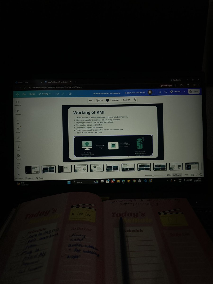 Nehach29_'s tweet image. Had a really hectic day 😔
1.Revised Linked List questions
2.Watched a 2-hour lecture on Trees
3.Built an AI agent (Cursor)
4.Created a website using Claude 🙃
5.Completed 3 assignments
6.Did a 1 km run
7.Prepared a presentation for tomorrow
   And much more 😭😭

#dftd