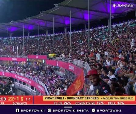 Assamese people should respect Rajasthan Royals. It wasn’t Dhoni, Rohit, or Kohli who brought IPL to Guwahati—it was RR. Be grateful enough to support or wear 🩷. Hope IPL never returns to Guwahati if this continues. Disappointed. #assamwithmodi #assamwithhimanta #assammangebjp
