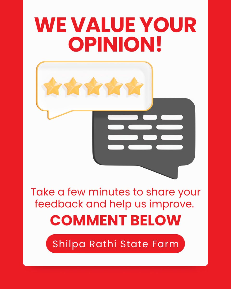 Shilpa Rathi - State Farm Insurance Agent tweet media