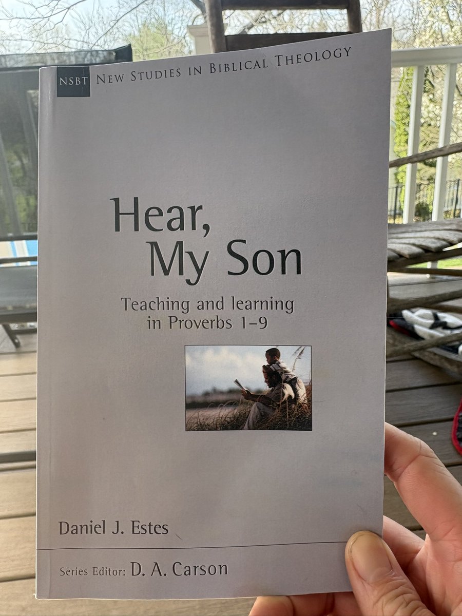 I always enjoy getting back in this series, especially when it coincides with a book I am preaching.