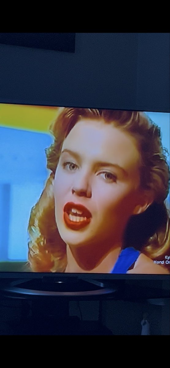 siggygray's tweet photo. @kylieminogue one of your vids has just come on…..I’m sure this vid was about me back in 89, but just to confirm, I am happily 😉🤣🤣 x https://t.co/006Ko9KryT