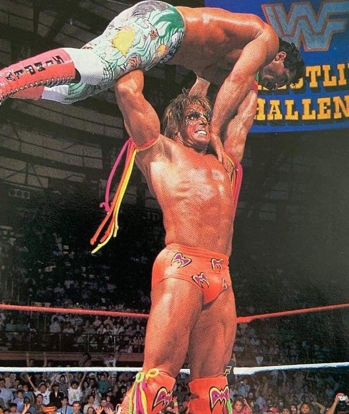 Ultimate Warrior vs. Rick Rude!