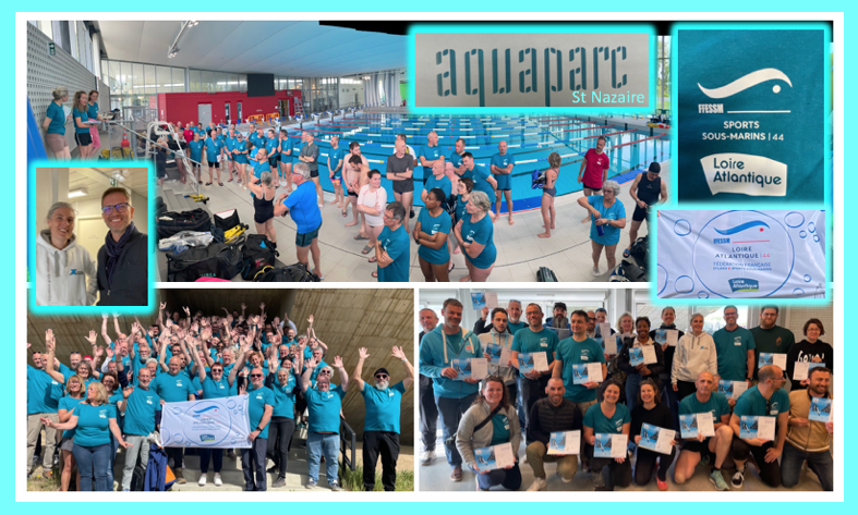 NGouello's tweet photo. #ffessm #examen #loireatlantique
100% de réussite à Saint-Nazaire
Quelle journée à l'Aquaparc !
28 candidats initiateurs reçus
Merci Bravo
Aux 40 cadres formateurs engagés
Au SNSC pour l'accueil précieux
A Colline & Guillaume pr l'orga parfaite
#NadineGouello Présidente FFESSM44 https://t.co/lhKcw6RgFl