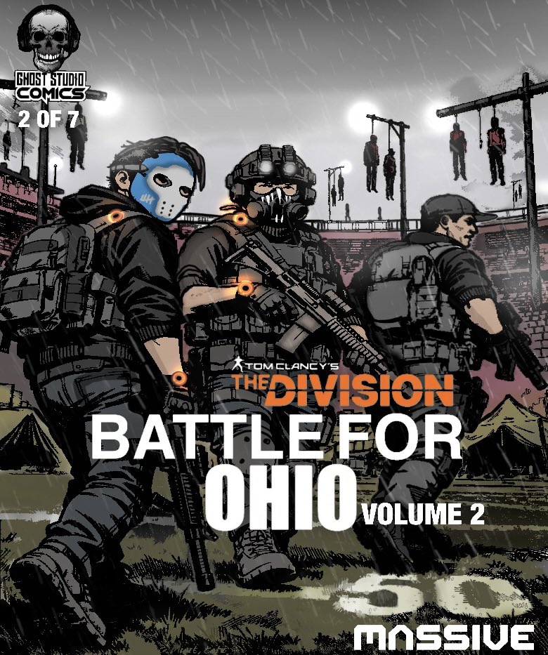comics_studio's tweet image. Tom Clancy’s The Division: Battle For Ohio Episode 2 now available! 

#TheDivision2 #Ohio 

@Agent_IceWolf