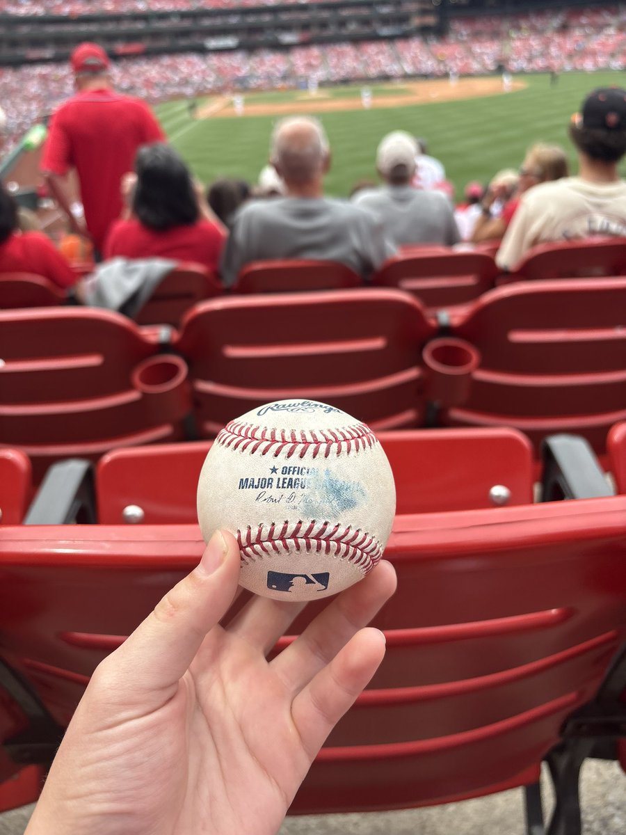 32Duke's tweet photo. And @Treyman326 is at it again! I shit you not! @jwalker0522 threw it up in to the stands after the inning and he makes 1 handed grab! #BallMagnet #Unreal https://t.co/uPkVlIt4lA