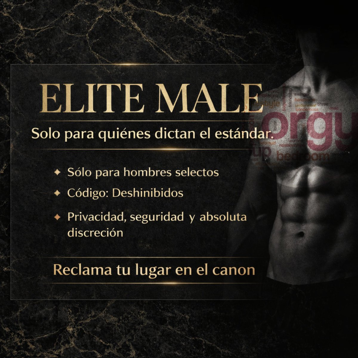 ELITE MALE tweet media