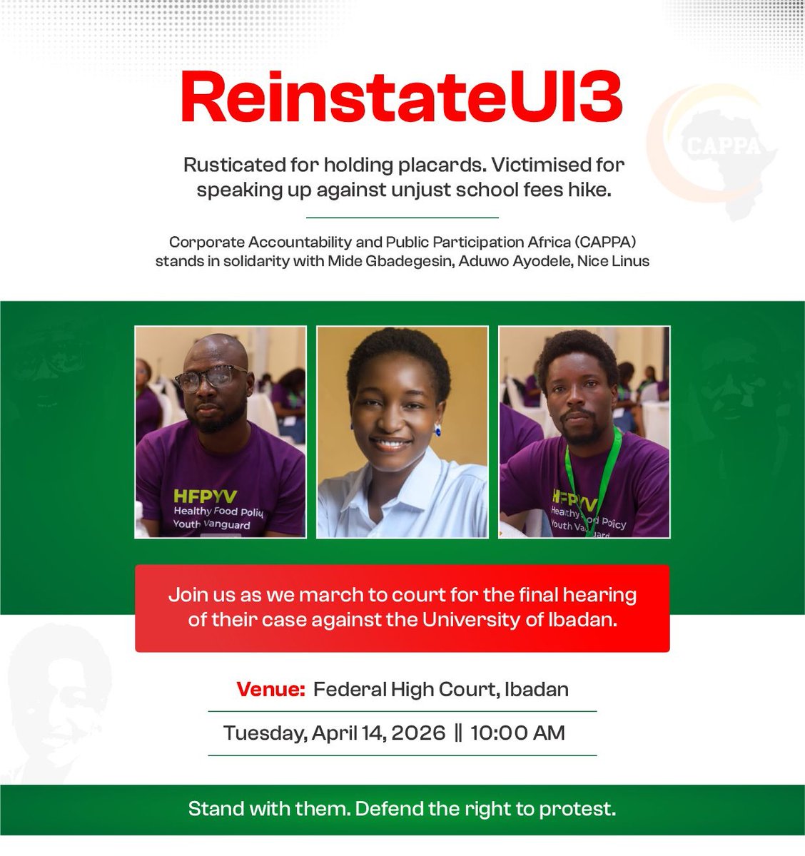 CONCERNED STUDENTS AGAINST TUITION FEE tweet media